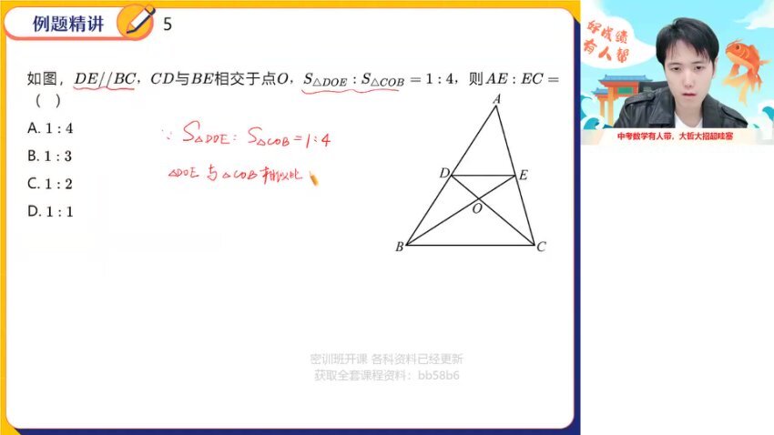 2023中考数学密训班：阙红乾、张明哲、51老师全攻略