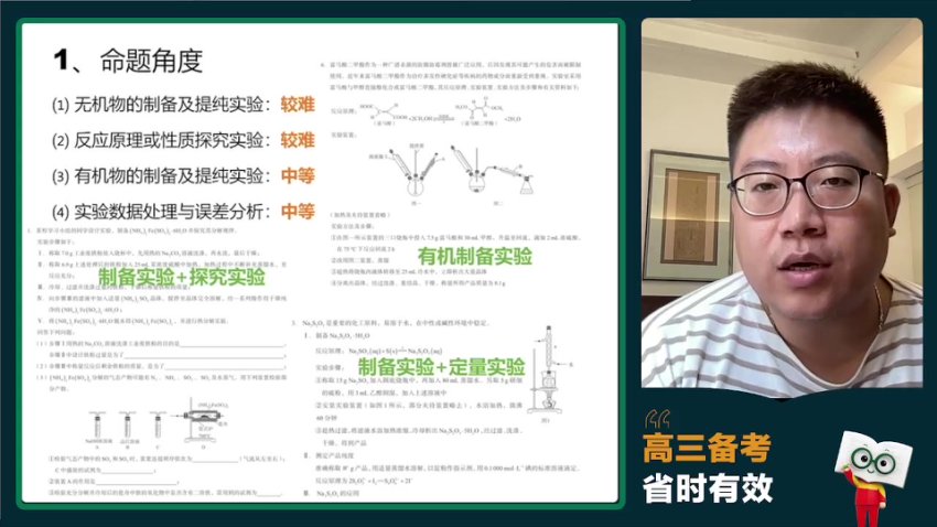 2024高考化学冲刺班-孔维钢题型技巧+护航卷