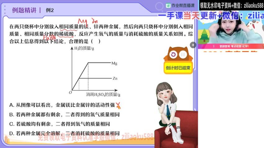2024中考化学A+班：杨雯智秋季高效复习指南