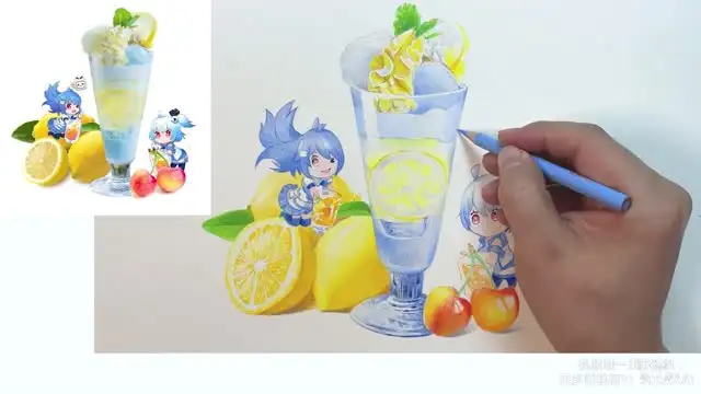 9天速成彩铅插画：零基础也能画出治愈系作品