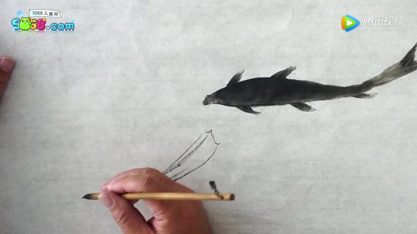 儿童国画入门74课：山水花鸟技法大全