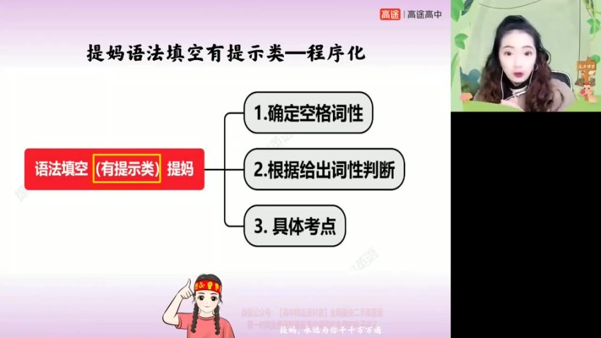 张冰瑶高二英语寒假特训班：非谓语/完形/阅读/写作全突破