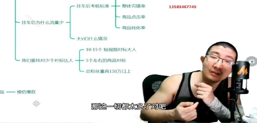 抖音电商实战课：选品+爆款视频+豆荚投放技巧