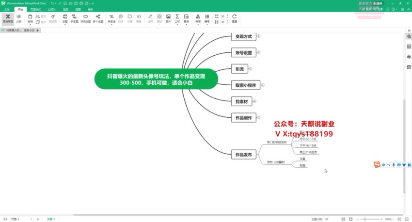 抖音头像号爆火玩法：单条作品200+收益秘籍
